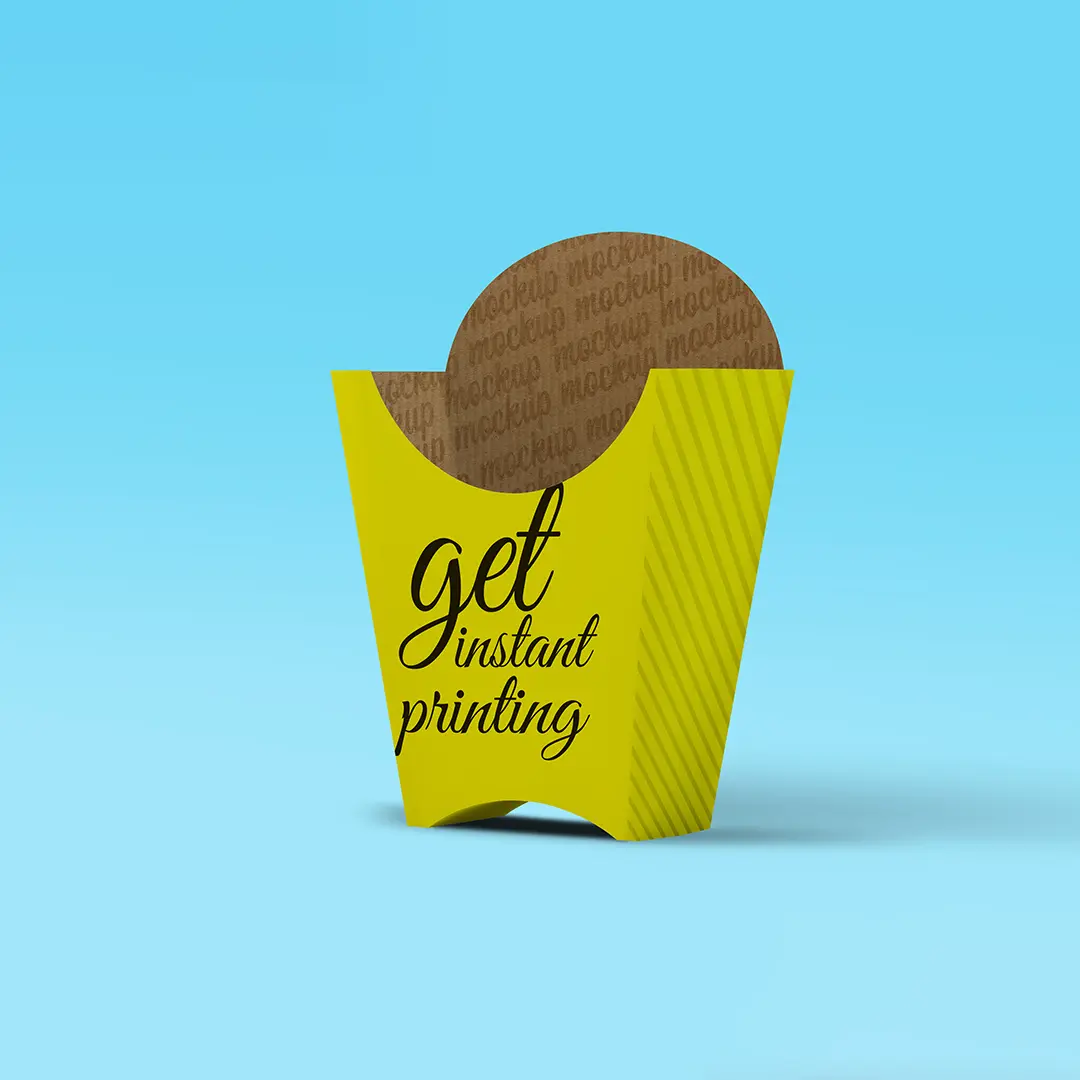 Custom French Fries Boxes