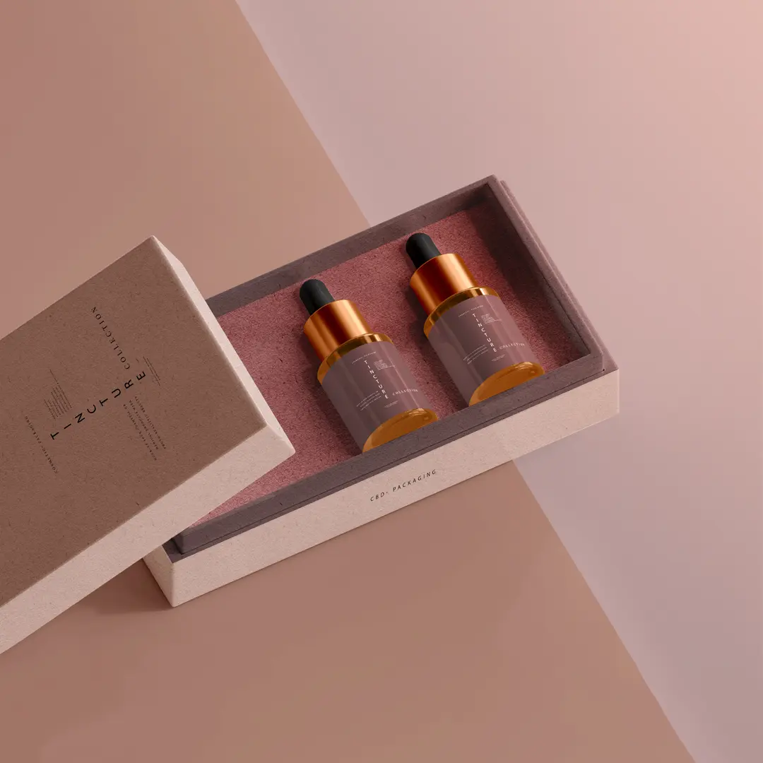 CBD Tincture Oil Boxes