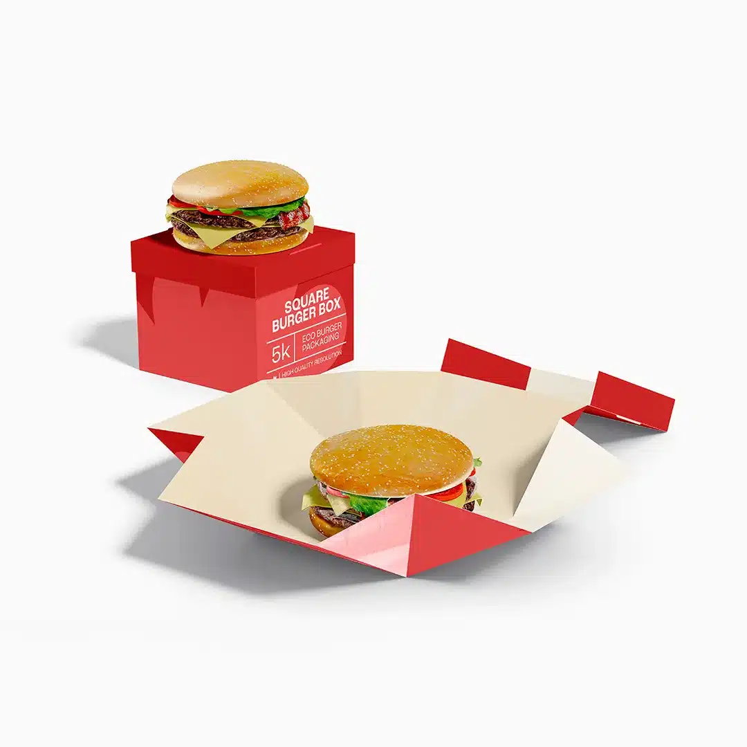 Custom Burger Boxes